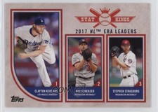 2018 Topps Big League Stat Kings Trio Stephen Strasburg Max Scherzer #319 10ou