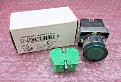 Automation Direct GCX1202-120L Green Pushbutton, 22mm *BRAND NEW*