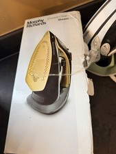 Morphy Richards Crystal Clear Corded Steam Iron, White/Green/Black