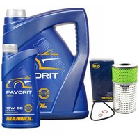 MotoröL Set 15W50 API Sl/ CF-4 6 Liter + ÖLfilter FüR Mercedes 190 C-Klasse W201