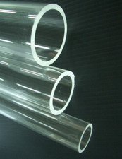 Plexiglas Rohre Acrylglas KLAR Messebau Säulen Teichanlage Abfluss L150cm FL24+d