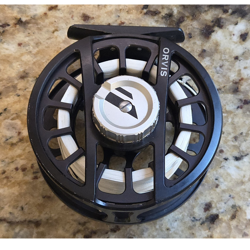 Orvis Hydros III Fly Fishing Reel with Backing - Black