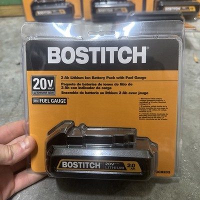 Bostitch BCB203 20v 2.0Ah Lithium Ion Battery New 