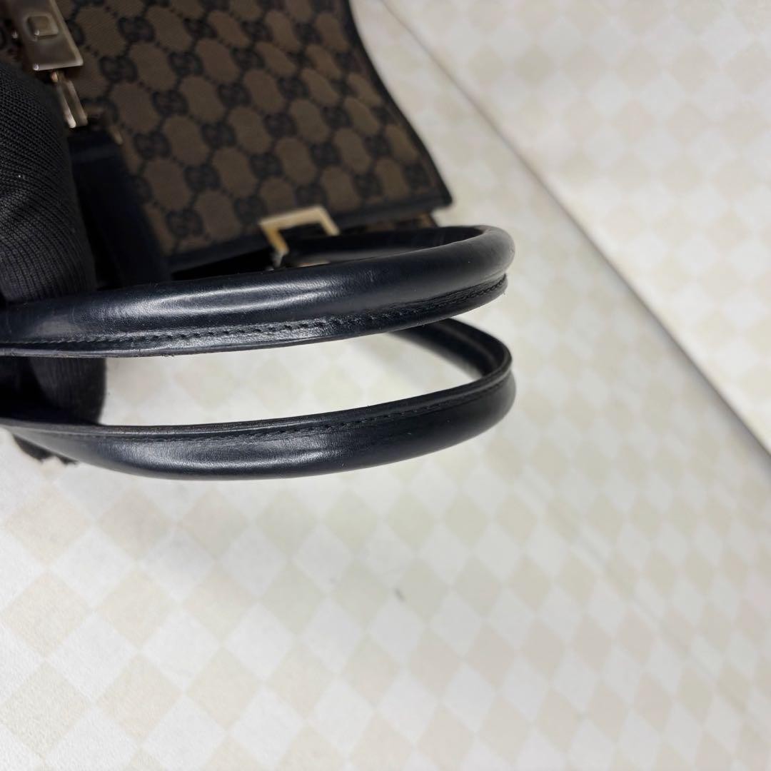 GUCCI Jackie Tote Bag Leather SA Excellent Condition Japan Size 33cm thumbnail 10