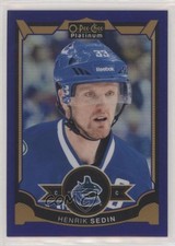 2015-16 O-Pee-Chee Platinum Rainbow Purple 6/25 Henrik Sedin #33 HOF x6g