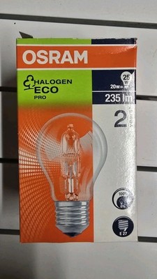 10x E 27  OSRAM GLÜHBIRNE Halogen Eco CLASSIC A Pro 25/20  230 V - Neu- dimmbar 