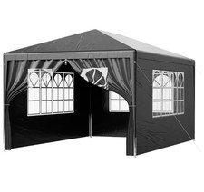 3X4M Outdoor Gazebo Awning Camping Tent Waterproof Windproof UV Sun Shelter