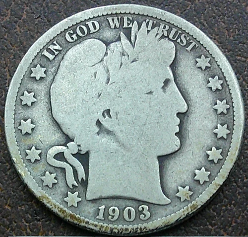 US 1903-O Barber Half Dollar **