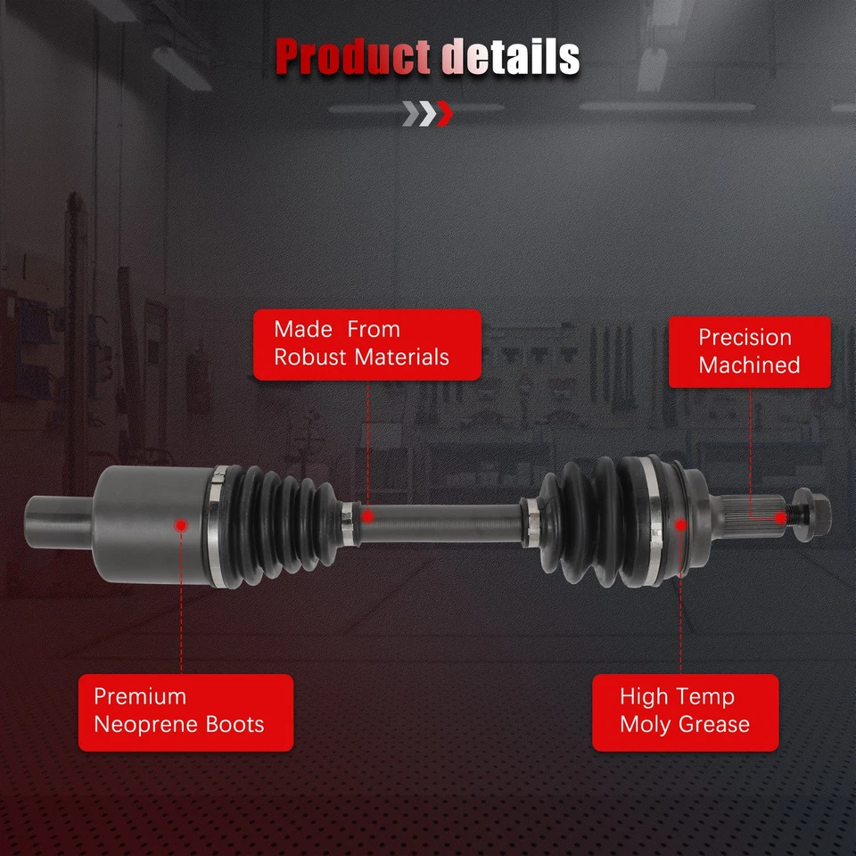 Eje delantero CV izquierdo derecho para Mercedes Benz C250 C300 C350 E400 2012-2017 Foto 2 de 4