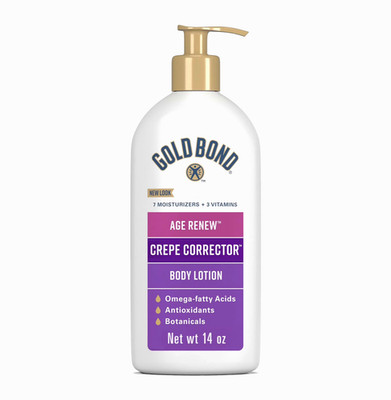 Gold Bond Age Renew Crepe Corrector Body Lotion Replenishing & Smoothing 14 oz