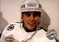 Mike Modano 1991-92 Pro Set Platinum Card #55