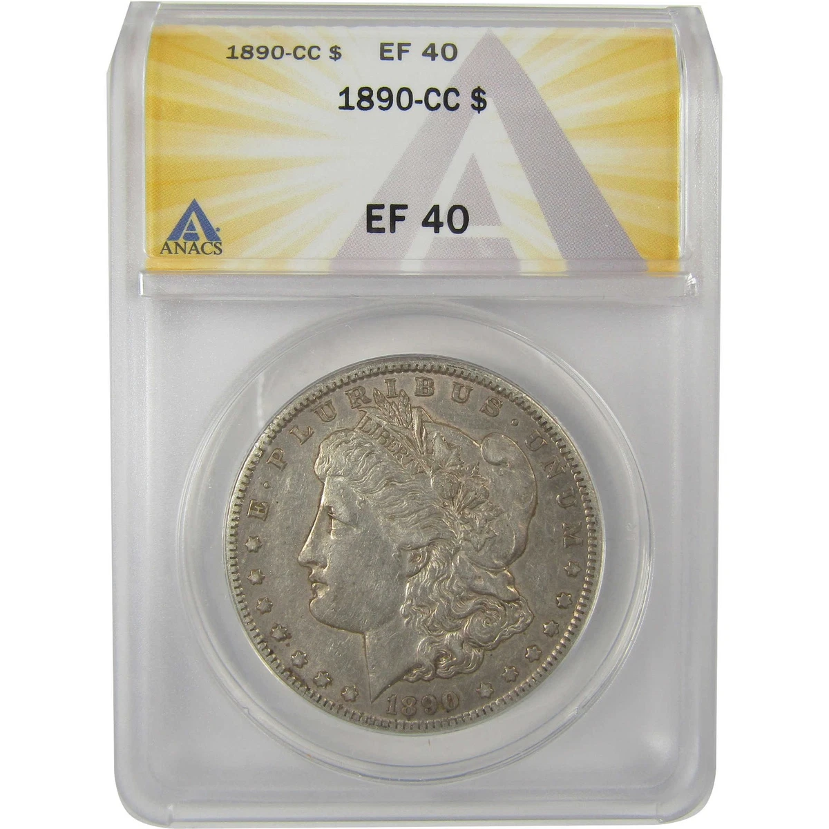 Carson City Silver ANACS Certified Morgan US Dollars (1878-1921