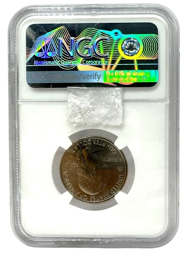 2020-W NGC MS66 WWII Privy Mark 'V75' Quarter (17965) - Image 4 of 4