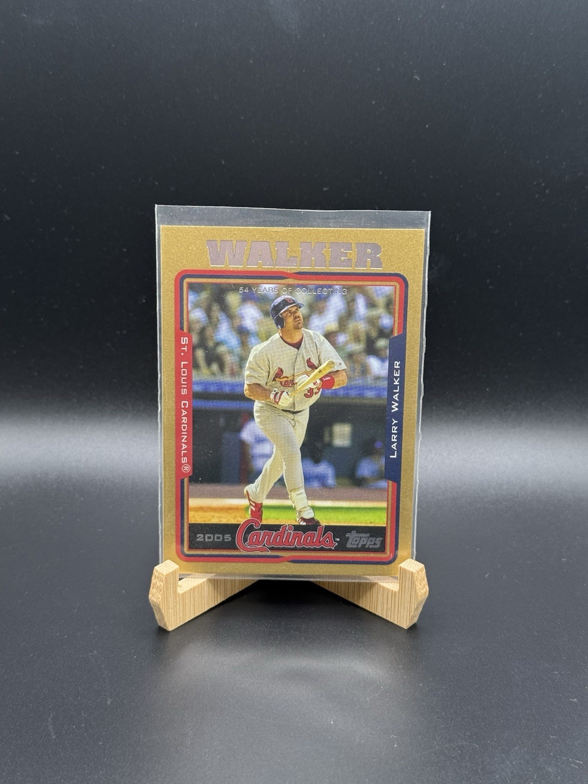 2005 Topps - Larry Walker #555 Gold /2005 - Cardinals