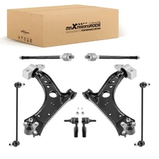 Steering Suspension Kit Front Lower Control Arms for Jetta Golf Eos GTI Rabbit