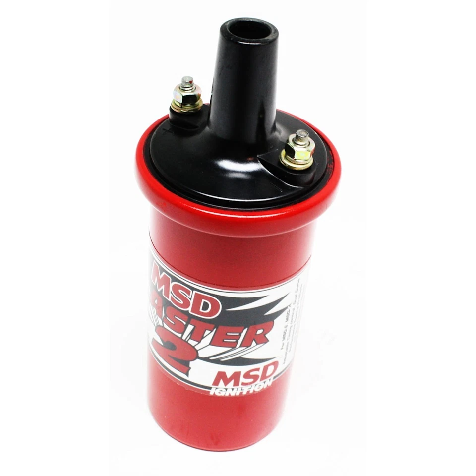 Bobina de encendido 8202 MSD para camioneta Chevy Ram Le Baron 50 Pickup S10 S15 Jimmy Foto 2 de 4
