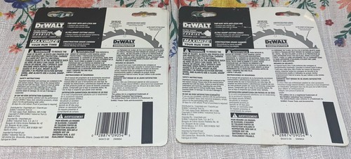 2x DEWALT Carbide Circular Saw Blade 5 3/8 Inch 16T Construction CHN DW9055 - Picture 3 of 3