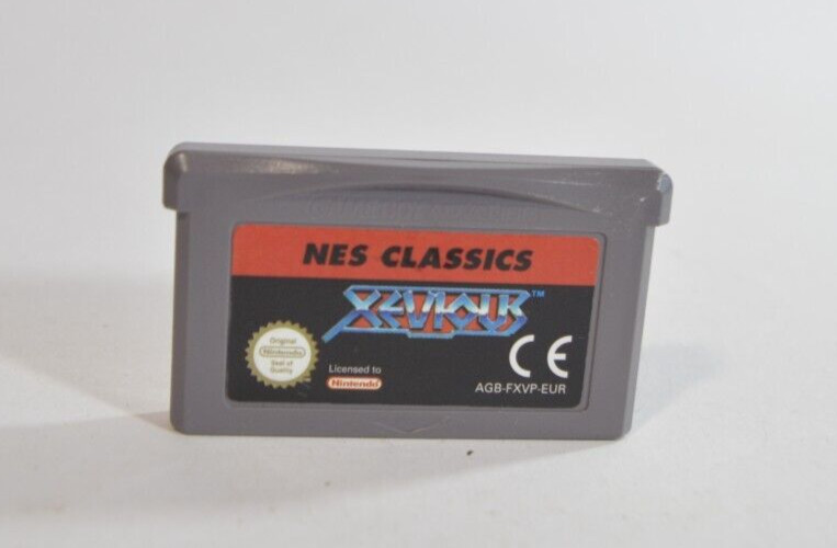 Xevious Nes Classics Game Boy advance / GB advance Game  original  Nintendo