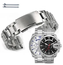 Metal Replacement Watch Band Fits Diesel Mega Chief DZ4308 DZ4465 DZ4328 DZ4290