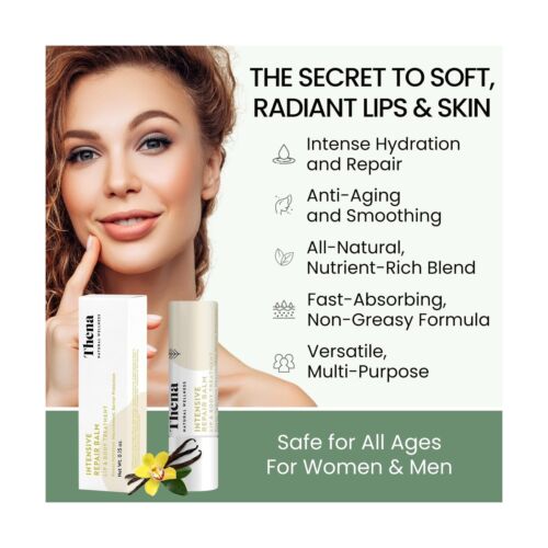 Organic Lip Treatment Balm Ultra Hydrating & Nourishing Care for Dry, Chapped... - Picture 2 of 7