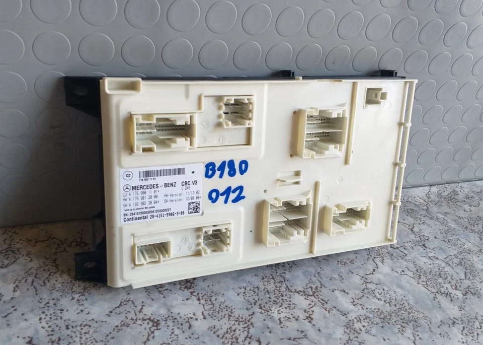 CENTRALINA MODULO BODY COMPUTER  MERCEDES BENZ CLASSE B W246  2012 RICAMBI AUTO - Immagine 3 di 4