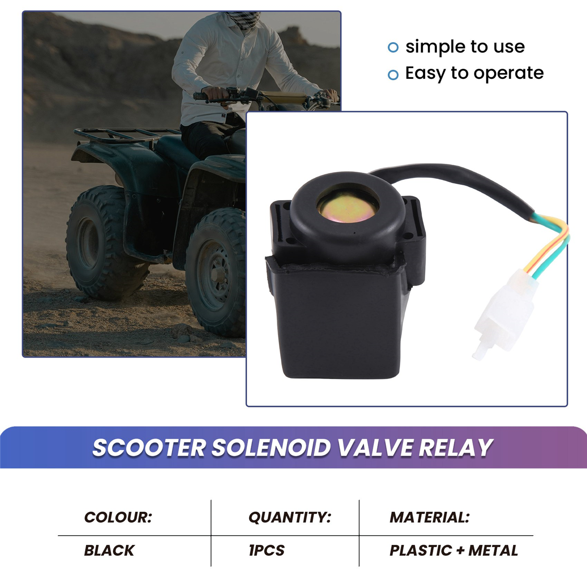 Start Solenoid Relay Gy6 70Cc/110Cc/650Cc/125Cc/150Cc For Motorcycle Atv2963 eBay