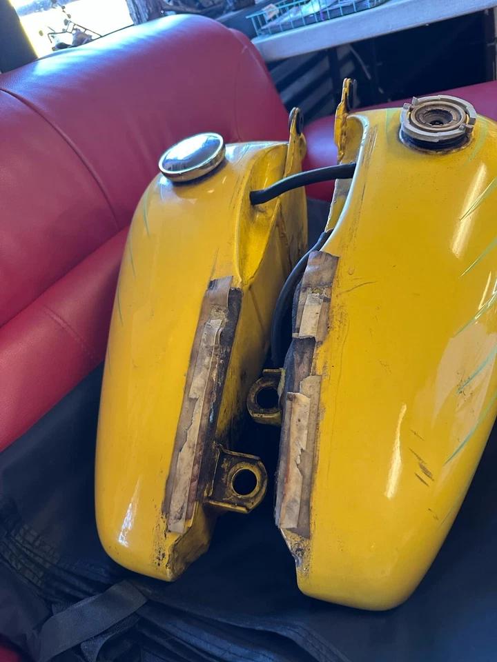 Harley-Davidson Softail tanque dividido Foto 3 de 4