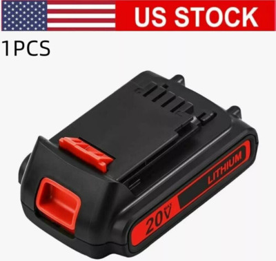 3.0Ah For Black Deckers 20V MAX Li-ion Battery for LBXR2020 LB2X4020 Cordless US