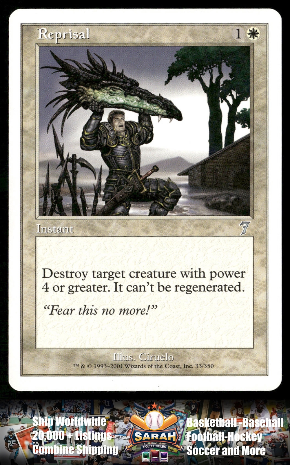 7th Edition #33 Reprisal