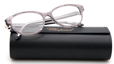 NEW CHOPARD VCH 160S 0GA6 Grey EYEGLASSES FRAME 53-16-140mm B40mm Italy