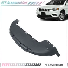 68287975AB Black Front Lower Bumper Cover Fit For Jeep Cherokee 2019-2023