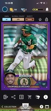 Topps Bunt Ramon Laureano Chrome Purple Sonar Iconic /275 [DIGITAL CARD]