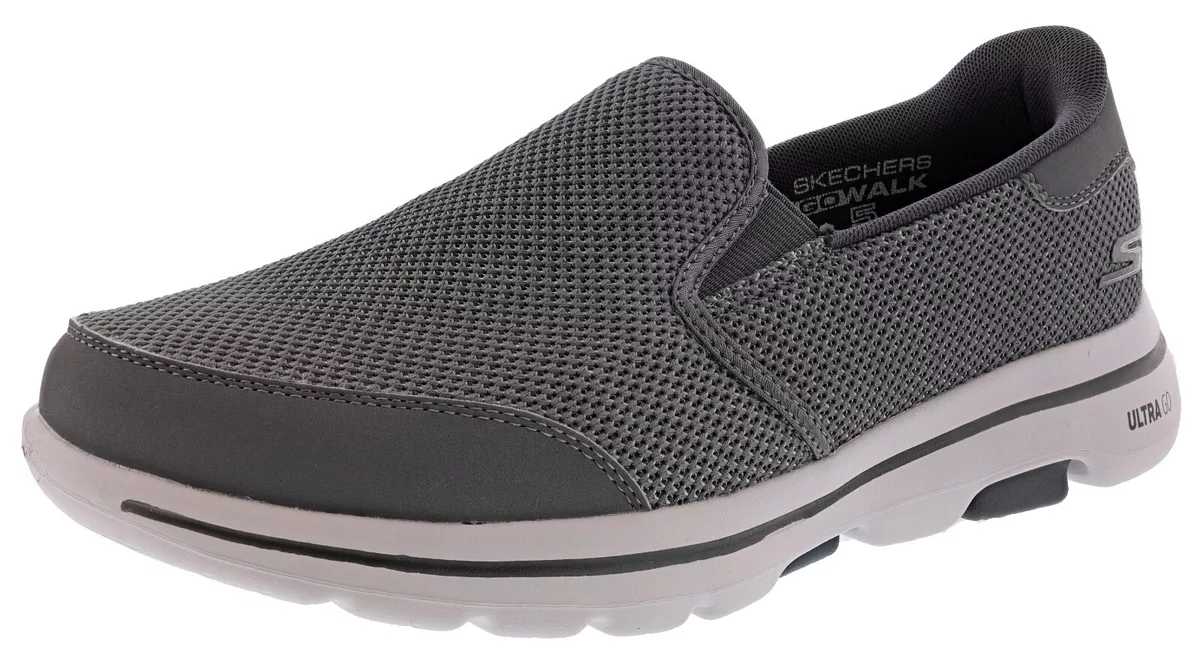 SKECHERS MEN S GO WALK 5 BEELINE 4E WIDTH 216063WW SLIP ON WALKING SHOES