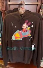   Disney Parks MICKEY MOUSE Astro Orbiter-DISNEYLAND Embroidered Sweatshirt S