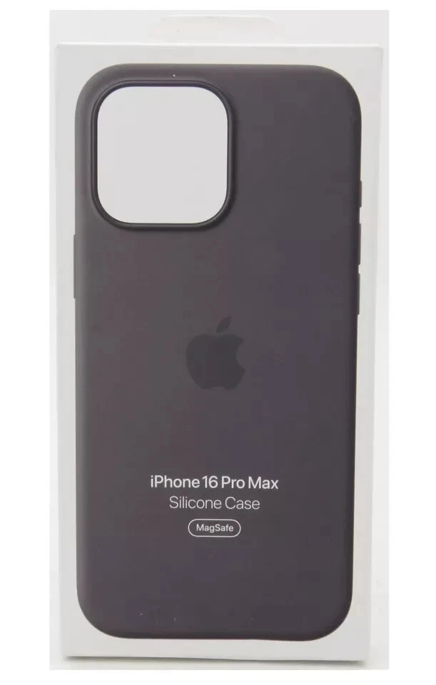 Funda blanda de silicona Apple con MagSafe para Apple iPhone 16/Pro/plus/Max/15 pmax Foto 3 de 4