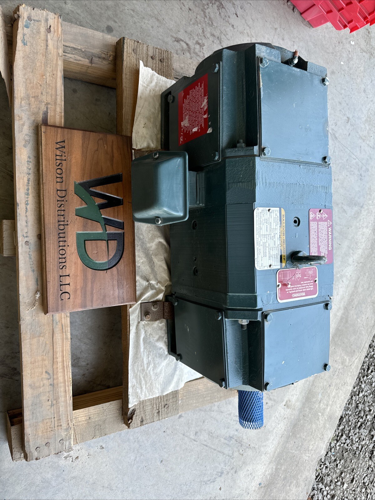 D5505R ABB BALDOR D-C MOTOR 5HP,1750RPM,DC,2113ATZ,TENV, New Old Stock