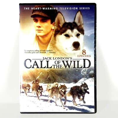 Jack London's Call of the Wild (2-Disc DVD, 2000) *Brand New !  Loose Disc !
