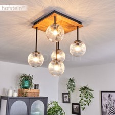 Faretto corridoio legno vetro trasparente soffitto lampada soggiorno camera da letto stanza sfera luce