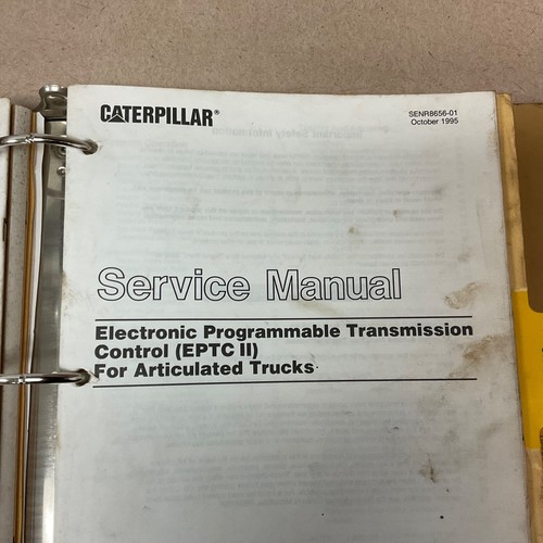 CAT Caterpillar D250E D300E SERVICE SHOP MANUAL ARTICULATED DUMP TRUCK, 5TN 7FN - Picture 5 of 12