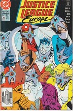 DC comics Justice League Europe # 22 Very fine