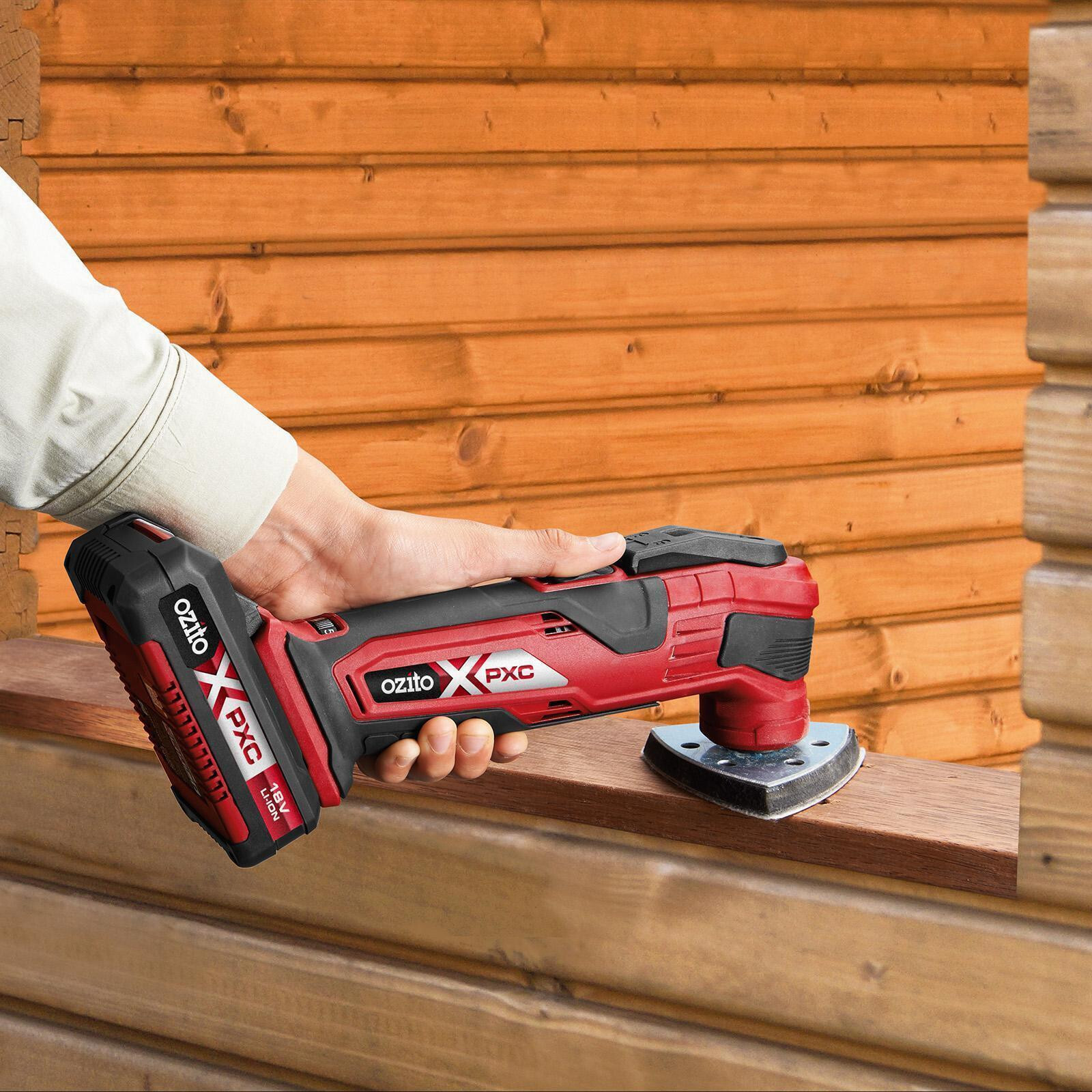 Ozito PXC 18V Multi Function Tool PXMFTS018 14 Accessories Included eBay