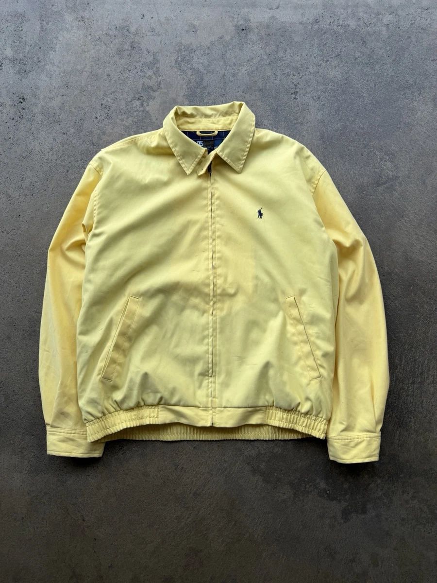 Polo Ralph Lauren Cotton Outer Shell Yellow Coats, Jackets & Vests