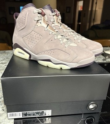 A MA MANIERE X AIR JORDAN 6 RETRO SMOKEY MAUVE IF3103-200 SIZE 12 MEN BRAND NEW