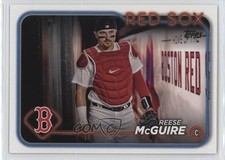 2024 Topps Series 2 Golden Mirror Image Variation Reese McGuire #474 1h0p