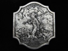 QG29141 VINTAGE 1976  COCA-COLA  SODA FOUNTAIN ADVERTISEMENT BELT BUCKLE