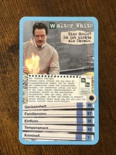 2014 Top Trumps Breaking Bad German Blue Border Walter White