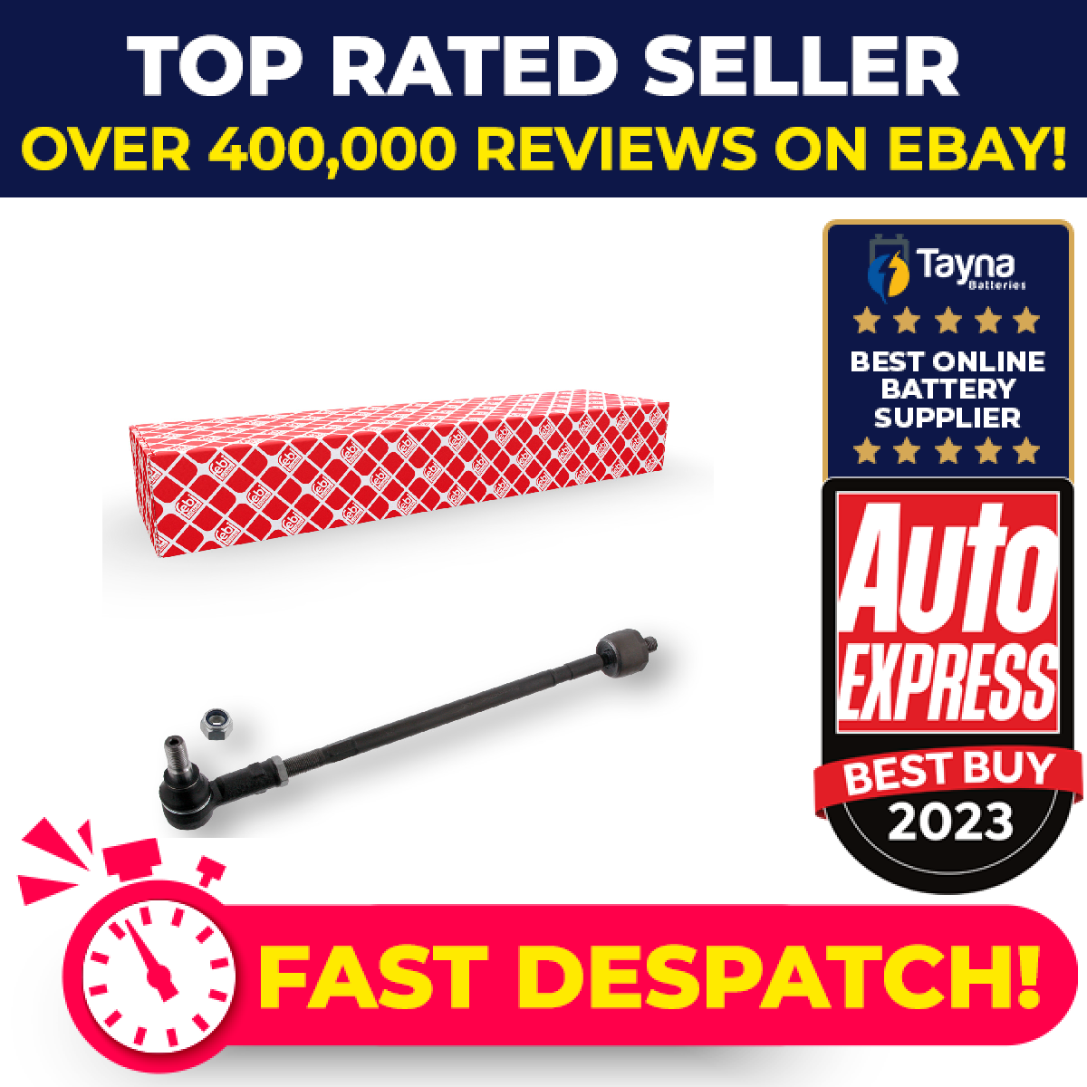 Steering Rod Assembly fits VW LT Mk2 2.3 96 to 06 AGL 2D0422803 VOLKSWAGEN Febi