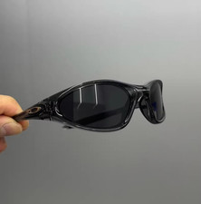 Oakley Minute Gen1 Minute1.0 Sunglasses Translucent Black Frame Black Lenses