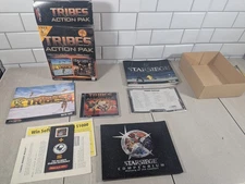 TRIBES: ACTION PAK PC CD-ROM GAME STARSIEGE WIN Limited Edition Big Box 2 Disc