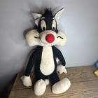 Vintage 1971 Mighty Star Warner Bros Sylvester Cat Plush 16” Tags! — photo 2